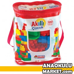 BZ-01023 Akıllı Çocuk Blokları / 100 Parça