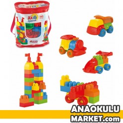 BZ-01323 Akıllı Çocuk Blokları / 100 Parça