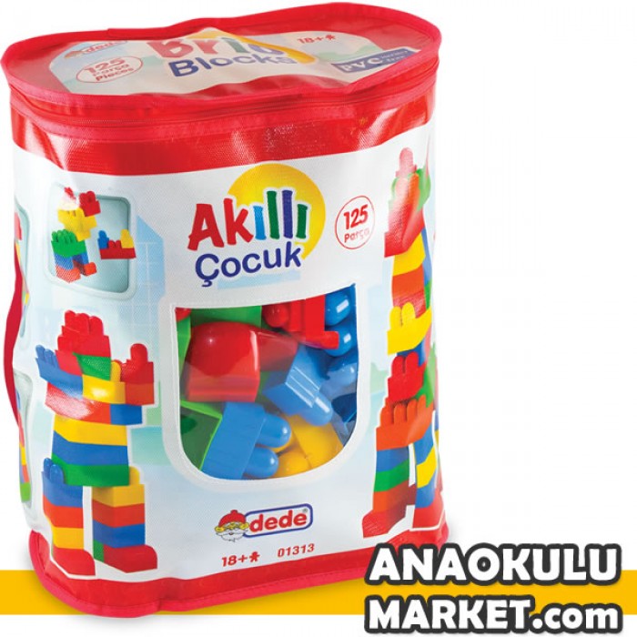 BZ-01313 Akıllı Çocuk Blokları / 125 Parça BZ-01313 Akıllı Çocuk Blokları / 125 Parça