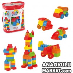 BZ-01313 Akıllı Çocuk Blokları / 125 Parça