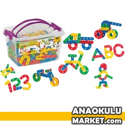 BZ-01903 Clic Clak Box Bloklar / 192 Parça