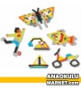 BZ-01904 Çiçek Puzzle Bloklar Kutulu / 500 Parça BZ-01904 Çiçek Puzzle Bloklar Kutulu / 500 Parça