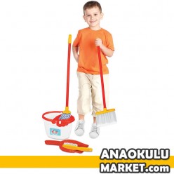 BZ-01965 Temizlik Arabası / 9 Parça
