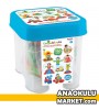 BZ-03324 Kaktüs Bloklar Kutulu / 120 Parça