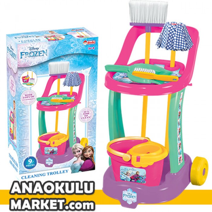 BZ-03596 Temizlik Arabası / 9 Parça
