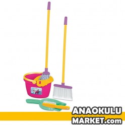BZ-03596 Temizlik Arabası / 9 Parça
