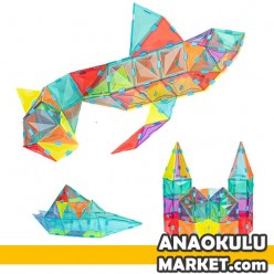 BZ-03925 Kristal Puzzle Bloklar / 300 Parça (Manyetik Değildir)