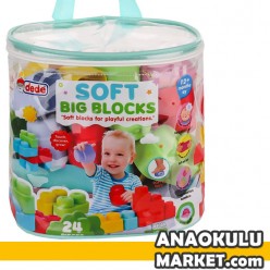 BZ-04008 Soft Big Blocks / 24 Parça