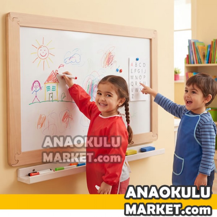 BZ-265510 Natürel Yazı Tahtası 127x85 cm