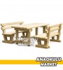 BZ-336030 Ahşap Piknik Masası